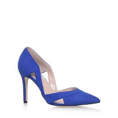 Blue 'CEILE' high heel sandals